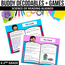 Load image into Gallery viewer, Buddy Decodables + Games MEGA BUNDLE - SOR Aligned - K-2nd Grade