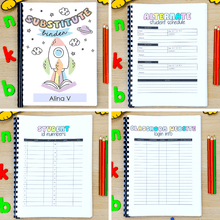 Load image into Gallery viewer, 1st Grade Substitute Planner, Templates, Worksheets MEGA BUNDLE