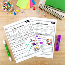 Load image into Gallery viewer, Buy3Get1 FREE - B5 - Decodable Strips, Phonics Books, Reading Intervention, Flash Cards
