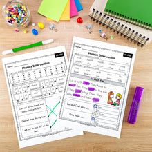 Load image into Gallery viewer, Buy3Get1 FREE - B5 - Decodable Strips, Phonics Books, Reading Intervention, Flash Cards