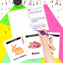 Load image into Gallery viewer, Buy3Get1 FREE B6 - Nonfiction Decodable Passages, Writing Activities, Realistic Passages, Decodable Strips