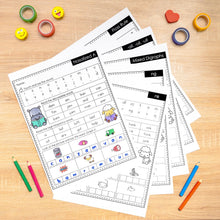 Load image into Gallery viewer, Realistic Reading Comprehension Decodable Passages MEGA BUNDLE - SOR Aligned - K-2nd Grade