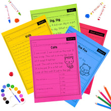 Load image into Gallery viewer, Realistic Reading Comprehension Decodable Passages MEGA BUNDLE - SOR Aligned - K-2nd Grade