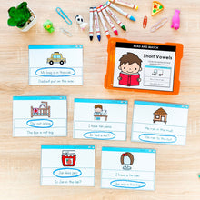 Load image into Gallery viewer, 10,000+ Decodable Sentences Task Cards - SOR Aligned MEGA BUNDLE