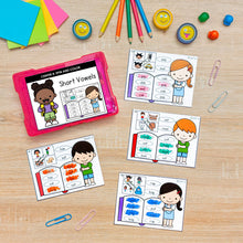 Load image into Gallery viewer, Short Vowel Themed Phonics Task Cards - SOR Aligned GROWING BUNDLE