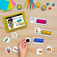 Load image into Gallery viewer, Short Vowel Themed Phonics Task Cards - SOR Aligned GROWING BUNDLE