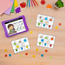 Load image into Gallery viewer, Short Vowel Themed Phonics Task Cards - SOR Aligned GROWING BUNDLE