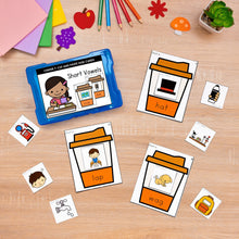 Load image into Gallery viewer, Short Vowel Themed Phonics Task Cards - SOR Aligned GROWING BUNDLE