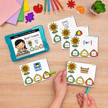 Load image into Gallery viewer, Short Vowel Themed Phonics Task Cards - SOR Aligned GROWING BUNDLE