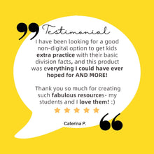 Load image into Gallery viewer, Buy3Get1 FREE B17 - Addition, Subtraction, Multiplication & Division Mini Books