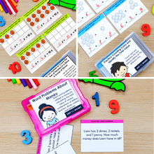 Load image into Gallery viewer, 1st Grade Math Task Cards, Centers, Games MEGA BUNDLE - CCSS Aligned