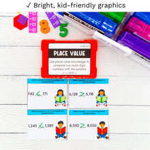 Load image into Gallery viewer, 4th Grade Math Task Cards - CCSS Aligned