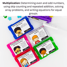 Load image into Gallery viewer, 2nd Grade Math Task Cards - CCSS Aligned