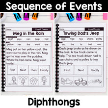 Load image into Gallery viewer, 300 Decodable Read & Sequence Phonics Passages - Science of Reading Aligned