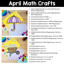 Load image into Gallery viewer, Math Crafts YEAR-LONG MEGA BUNDLE K-4th Grade