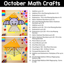 Load image into Gallery viewer, Math Crafts YEAR-LONG MEGA BUNDLE K-4th Grade