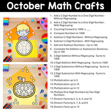 Load image into Gallery viewer, Math Crafts YEAR-LONG MEGA BUNDLE K-4th Grade
