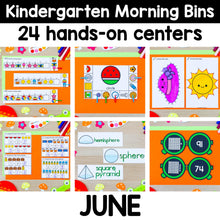 Load image into Gallery viewer, Kindergarten Morning Bins