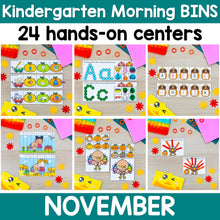 Load image into Gallery viewer, Kindergarten Morning Bins