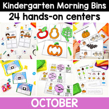 Load image into Gallery viewer, Kindergarten Morning Bins