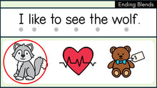 Load image into Gallery viewer, Blending Slides: Decodable Words and Sentences