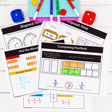 Load image into Gallery viewer, 800+ Math Mats and Graphic Organizers MEGA BUNDLE  - 1st to 4th Grade - Small Group Intervention Tool Kit