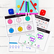 Load image into Gallery viewer, 800+ Math Mats and Graphic Organizers MEGA BUNDLE  - 1st to 4th Grade - Small Group Intervention Tool Kit