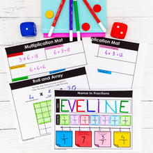 Load image into Gallery viewer, 800+ Math Mats and Graphic Organizers MEGA BUNDLE  - 1st to 4th Grade - Small Group Intervention Tool Kit