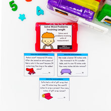 Load image into Gallery viewer, 2nd Grade Math Task Cards - CCSS Aligned