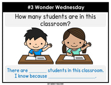 Load image into Gallery viewer, Morning Work Writing Prompts 1st Grade YEAR LONG BUNDLE - Google Slides & PowerPoint