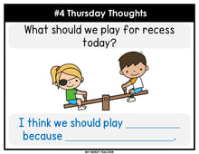 Load image into Gallery viewer, Morning Work Writing Prompts 1st Grade YEAR LONG BUNDLE - Google Slides & PowerPoint