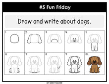 Load image into Gallery viewer, Morning Work Writing Prompts 1st Grade YEAR LONG BUNDLE - Google Slides & PowerPoint