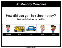 Load image into Gallery viewer, Morning Work Writing Prompts 1st Grade YEAR LONG BUNDLE - Google Slides & PowerPoint
