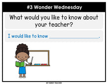 Load image into Gallery viewer, Morning Work Writing Prompts 1st Grade YEAR LONG BUNDLE - Google Slides & PowerPoint