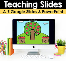 Load image into Gallery viewer, Alphabet Teaching Slides - Google Slides & PowerPoint