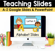 Load image into Gallery viewer, Alphabet Teaching Slides - Google Slides & PowerPoint