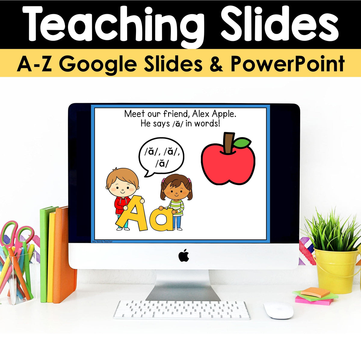 Alphabet Teaching Slides Google Slides PowerPoint My Nerdy Teacher Alphabet Teaching Slides Google Slides PowerPoint My Nerdy Teacher