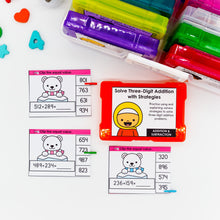 Load image into Gallery viewer, 2nd Grade Math Task Cards - CCSS Aligned