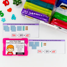 Load image into Gallery viewer, 2nd Grade Math Task Cards - CCSS Aligned