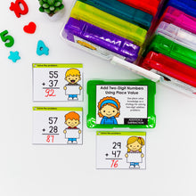 Load image into Gallery viewer, 2nd Grade Math Task Cards - CCSS Aligned