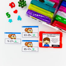 Load image into Gallery viewer, 2nd Grade Math Task Cards - CCSS Aligned