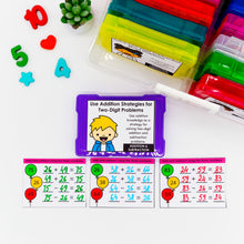 Load image into Gallery viewer, 2nd Grade Math Task Cards - CCSS Aligned