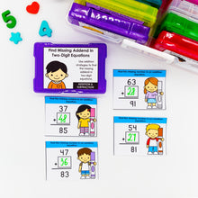 Load image into Gallery viewer, 2nd Grade Math Task Cards - CCSS Aligned