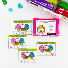 Load image into Gallery viewer, 2nd Grade Math Task Cards - CCSS Aligned
