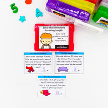 Load image into Gallery viewer, 2nd Grade Math Task Cards - CCSS Aligned