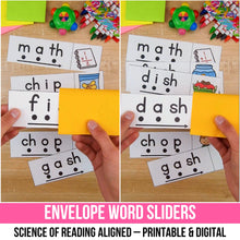 Load image into Gallery viewer, Word Sliders Phonemic Awareness Centers