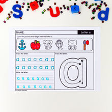 Load image into Gallery viewer, Alphabet Beginning Sounds Worksheets & Crafts MEGA BUNDLE