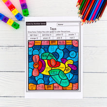 Load image into Gallery viewer, 587 Color by Number Sense Worksheets 1 to 20 YEAR-LONG BUNDLE