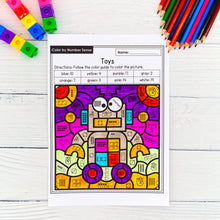 Load image into Gallery viewer, 587 Color by Number Sense Worksheets 1 to 20 YEAR-LONG BUNDLE