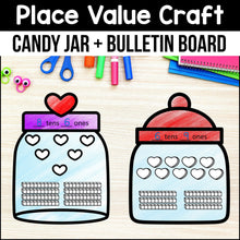 Load image into Gallery viewer, 54 Place Value Crafts + Bulletin Boards YEAR LONG BUNDLE